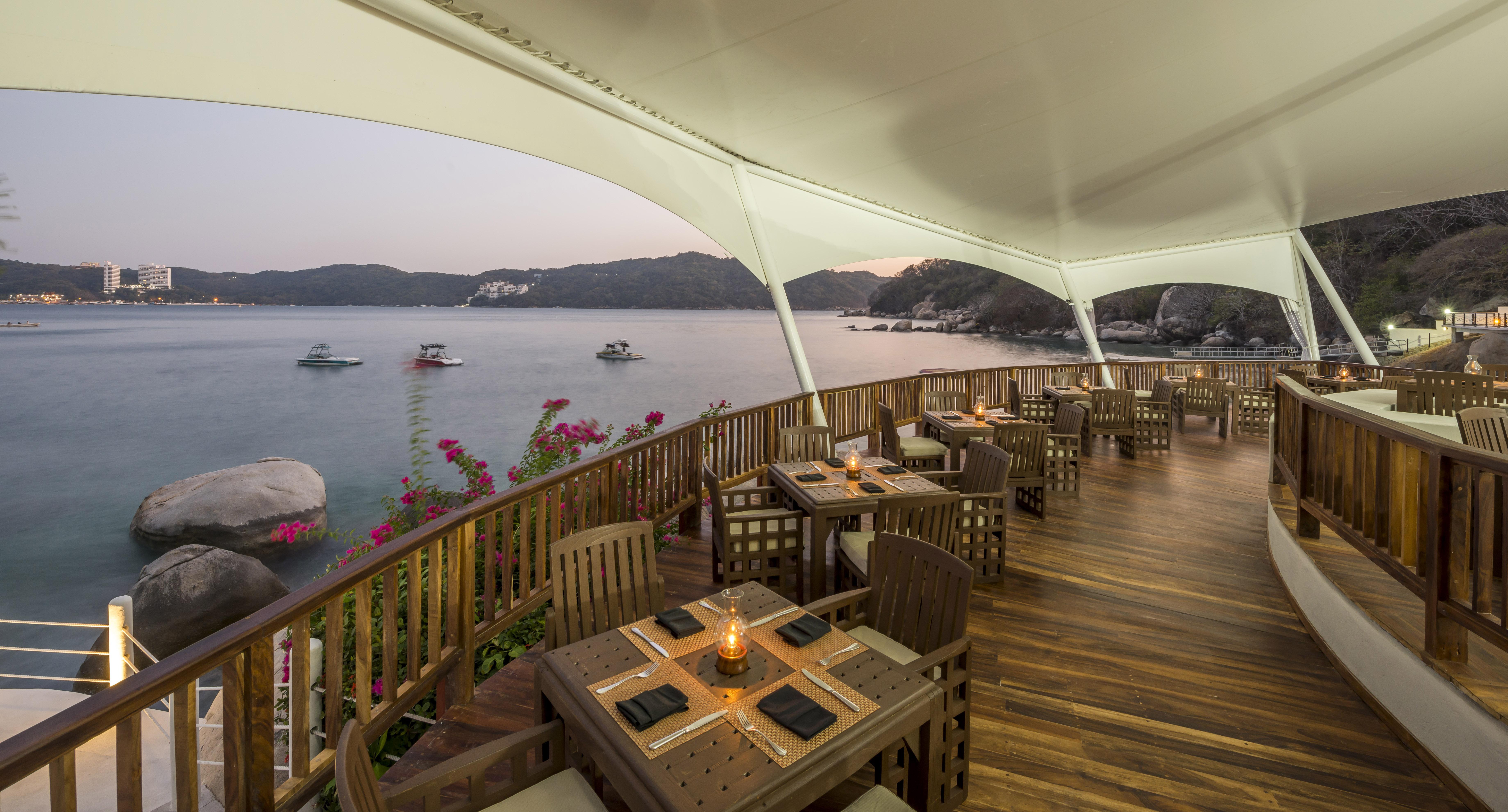 阿卡普尔科迪亚曼特卡米诺里尔酒店 外观 照片 The restaurant at the Mandarin Oriental, Sanya