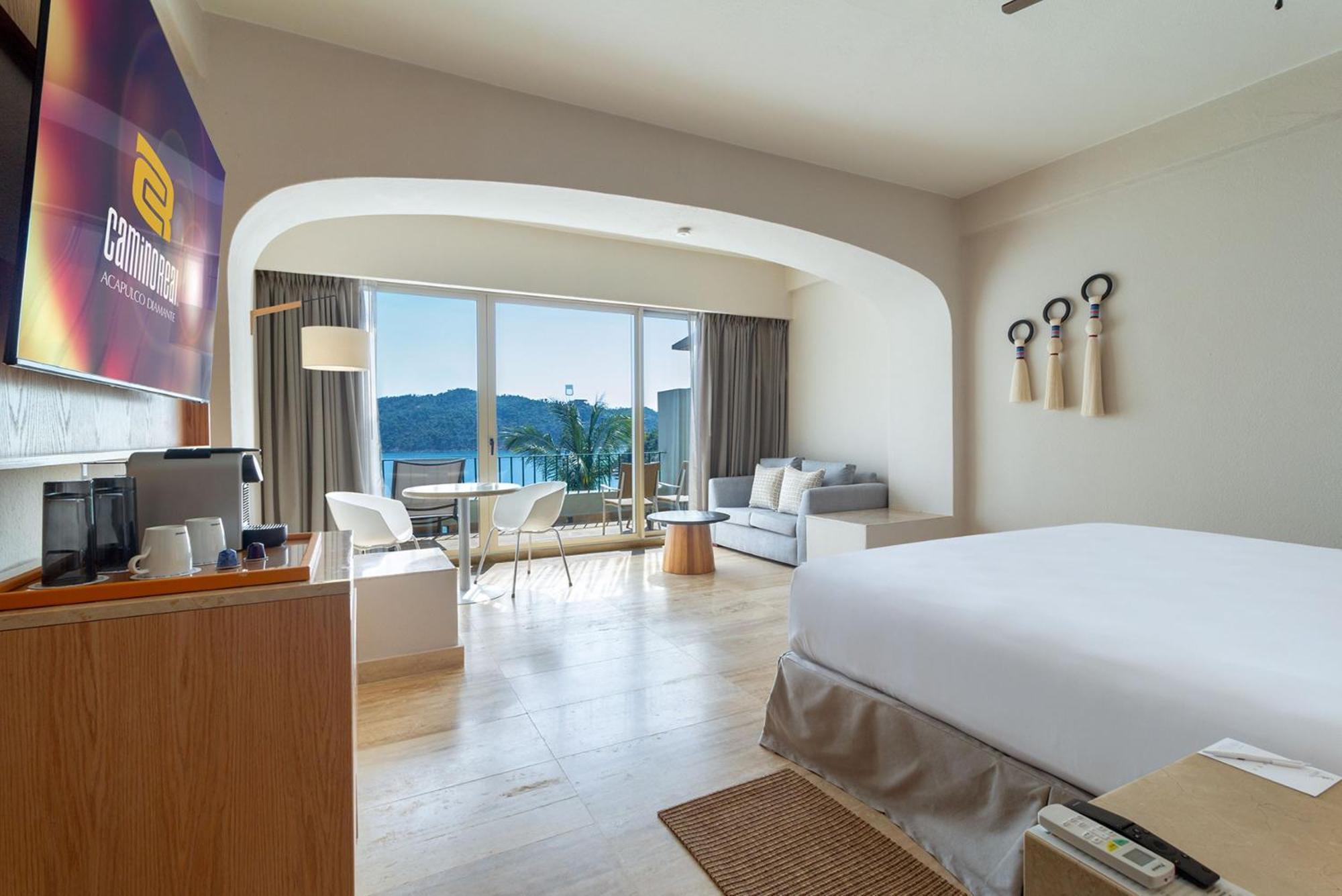 阿卡普尔科迪亚曼特卡米诺里尔酒店 外观 照片 Deluxe Ocean View Room